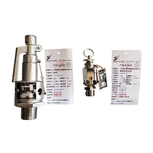 Válvula de seguridad Ningbo Yong'an de 20 mm con rosca, para vapor de alta presión, tipo resorte de elevación completa - Product Image 3