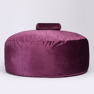 Vente en gros de sacs de fèves de style indonésien Coussins Grand sac de fèves géant en vrac <span class=keywords><strong>Lit</strong></span> en mousse à mémoire de forme Grand pouf confortable avec housses lavables - Product Image 6