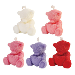 <b>Cute</b> Heart <b>Bear</b> Shaped Scented Candle Romantic Valentine Birthday Gift Home Atmosphere Souvenir - Product Image 5