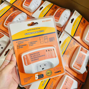 120V 12 <span class=keywords><strong>Amperios</strong></span>, Protector Americano <span class=keywords><strong>De</strong></span> Voltaje Protege <span class=keywords><strong>Refrigerador</strong></span> Y Aire Acondicionado - Product Image 2
