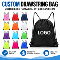 Sac à dos à cordon personnalisé avec logo, sac de sport, sac de gym, sac à cordon pour la natation, la remise en forme, les voyages en plein air, vente en gros