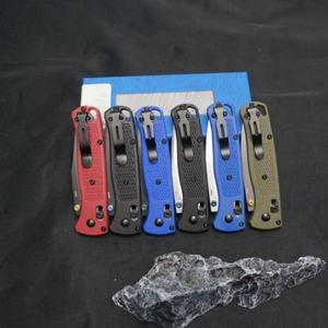 मिनी एमबीएम 533 नायलॉन ग्लास फाइबर हैंडल फोल्डिंग चाकू के लिए फोल्डिंग चाकू कस्टम ड्रॉप प्वाइंट ब्लेड - Product Image 4