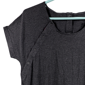 <span class=keywords><strong>Camicia</strong></span> <span class=keywords><strong>da</strong></span> <span class=keywords><strong>Notte</strong></span> 3-in-1 per Parto, Allattamento e Post-Parto, 100% Fibra di Bambù Ecologica - Product Image 4