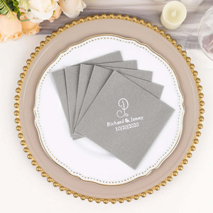 Serviettes de table en papier Airlaid avec pochette pour couverts imprimée, style Airland, carrées, 4 plis - Product Image 6