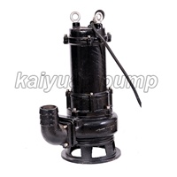 Pompe submersible pour eaux usées de l'industrie automobile WQ 5,5 ch 4 kW 13 m³/h 60 m, haute pression, moteur triphasé OEM, garantie 1 an