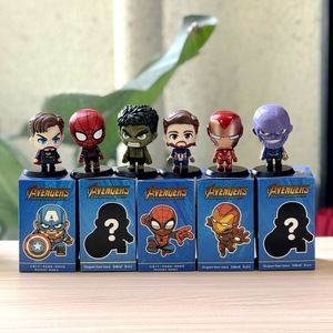 Lot <span class=keywords><strong>de</strong></span> 6 figurines d'action personnalisées Q-Version <span class=keywords><strong>Super</strong></span>-héros, figurines <span class=keywords><strong>de</strong></span> héros <span class=keywords><strong>de</strong></span> film en PVC pour décoration <span class=keywords><strong>de</strong></span> gâteau et <span class=keywords><strong>de</strong></span> bureau - Product Image 6