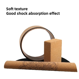 Sughero accessori <span class=keywords><strong>Yoga</strong></span> e strumenti di supporto Set tra cui tappetino e blocchi - Product Image 4