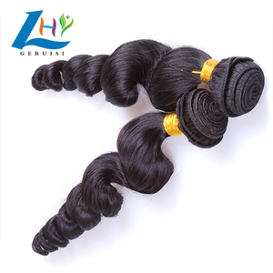 L'indiano vergine di fascia alta produce <span class=keywords><strong>prodotti</strong></span> di bellezza fatti in casa, veri capelli indiani non trattati capelli umani sciolti dell'onda - Product Image 4