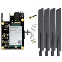 Carte d'extension Ethernet Gigabit sans fil Bssy)5g M.2 vers RJ45-kit Mini V2.0 avec module 5G RM502Q-AE 520N-GL
