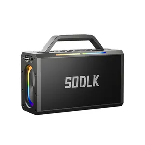 SODLK 200W OEM סיטונאי חיצוני קריוקי רמקול RGB נייד אלחוטי רמקול