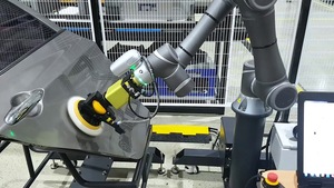 Robot Colaborativo TM12S para Pulido, Cobot con Carga Útil de 12 kg y Alcance de 1300 mm con Mirka para Pulido y Lijado de Metal - Product Image 1