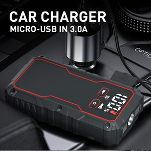9500V 220V Portable <strong>Battery</strong> <strong>Booster</strong> Auto Car <strong>Battery</strong> Charger Jump Starter 12V 24V 600A Lithium Ion Spark Proof Air Pump - Product Image 2