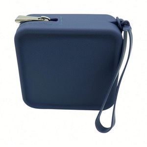 Factory Fashionable Silicone Small Coin Purse Zipper Candy Mini Makeup Bag Waterproof Square Earphone Pouch for Travel - Product Image 3