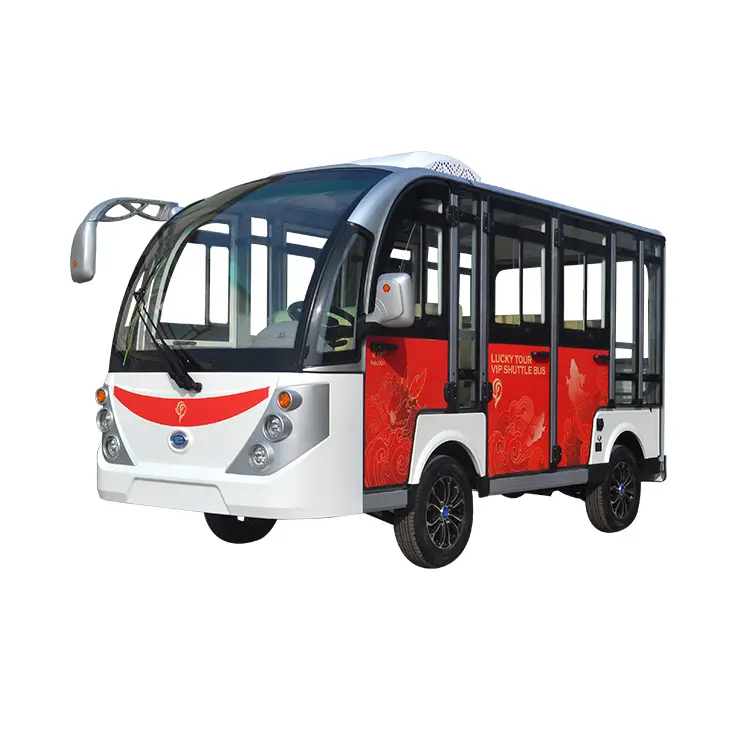 Autobus touristique électrique à batterie Littium 72V 48V avec contrôleur entièrement intelligent