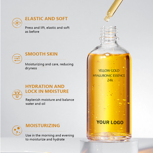 Oro de 24K para esencia hidratante, imprimación hidratante orgánica de <span class=keywords><strong>Aloe</strong></span> <span class=keywords><strong>Vera</strong></span>, cosméticos antienvejecimiento para la cara - Product Image 3