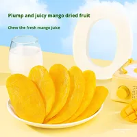 ZHONGBAO Taimangle Marque privée Mélange de fruits séchés en tranches sucrées Mangue séchée personnalisable Jaune Pêche Fraise OEM ODM en vrac