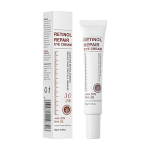 เซรั่มบำรุงรอบดวงตาสูตรลดรอยคล้ำ กระชับผิว ชุ่มชื้น ต่อต้านริ้วรอย ผสมเรตินอล ยกกระชับผิวรอบดวงตา ขนาด 30 กรัม รับผลิตโลโก้แบรนด์ของลูกค้า ขายส่ง - Product Image 5