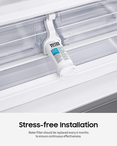 Cartuccia Filtro Purificatore d'<span class=keywords><strong>Acqua</strong></span> per Frigorifero DA97 con Carbone Attivo, Plastica per Alimenti, Confezione in Scatola Colorata - Product Image 6