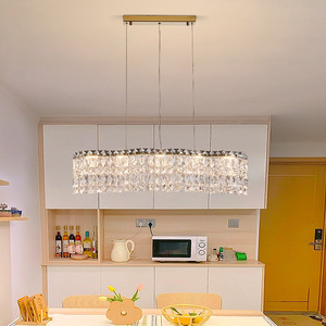 โคมไฟระย้าคริสตัลทรงกลมหลายหัว ไฟ LED สำหรับห้องนั่งเล่น ห้องนอน ไฟตกแต่งบ้าน สไตล์ฝรั่งเศสหรูหรา โคมไฟเพดาน - Product Image 2