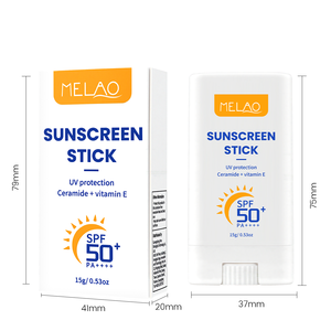 Protector Solar Orgánico en Barra, Hidratante Suave, Ligero, Iluminador, Protección UV de Larga Duración, Crema Solar No Grasa, FPS 50 - Product Image 6