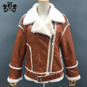Giacca di <span class=keywords><strong>pelle</strong></span> di pecora da donna alla moda invernale cappotto da donna <span class=keywords><strong>in</strong></span> <span class=keywords><strong>vera</strong></span> <span class=keywords><strong>pelle</strong></span> pelliccia di agnello per donna - Product Image 2