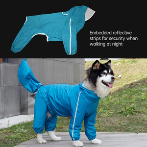 全包式大型犬雨衣金毛拉布拉多大型犬雨衣狗狗衣服宠物用品 - Product Image 3