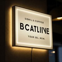 Boîtes lumineuses LED pour la publicité intérieure/extérieure, boîtes lumineuses pour menus avec matériaux en tissu, acier, acrylique, cadre en aluminium
