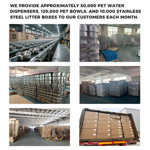 स्टेनलेस स्टील पालतू कटोरा स्वच्छ जंग प्रतिरोधी गैर पर्ची कुत्ते बिल्ली फीडर डिश घरेलू उपयोग के लिए एर्गोनोमिक डिजाइन के साथ - Product Image 6