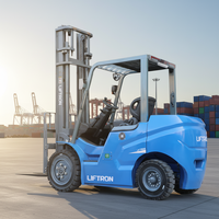Carrello Elevatore Elettrico Controbilanciato Liftron Serie DE 3.5T al Litio per Gestione Materiali Edili