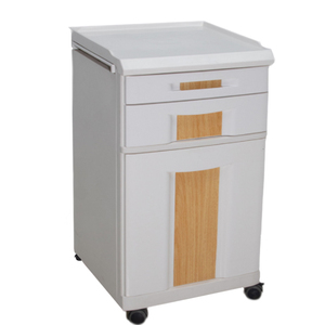 Mesa de Noche Médica Móvil de Plástico ABS MT MEDICAL, Gabinete Auxiliar <span class=keywords><strong>para</strong></span> Hospital y Clínica <span class=keywords><strong>con</strong></span> 4 Ruedas - Product Image 1