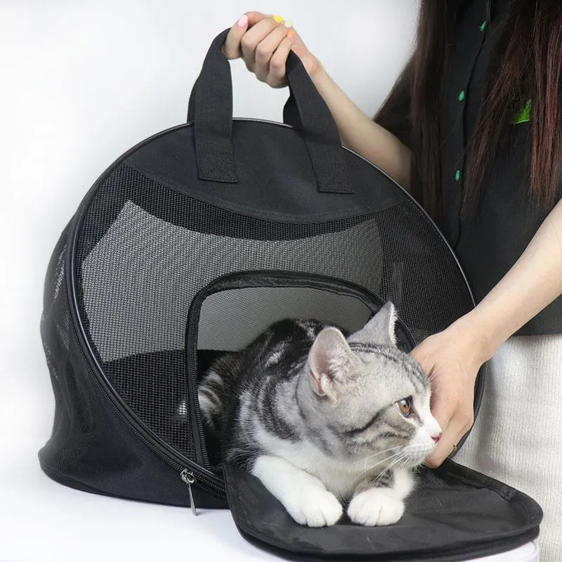 Высококачественная воздухопроницаемая сумка для перевозки домашних животных, Удобная дорожная сумка для домашних животных, Портативная сумка для домашних животных