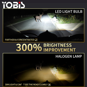 H4 LED 오토바이 헤드라이트 전구 H6 BA20D LED 모토 라이트 하이 로우 빔 화이트 옐로우 램프 캔버스 야마하 가와사키 스즈키용 - Product Image 5