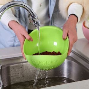 Rice Washer Strainer <b>Colanders</b> for Vegetable Bean Fruit Pasta - Product Image 2
