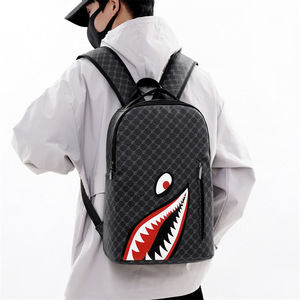 Factory Wholesale PU Multi-Functional Student Sports Travel <strong>Backpack</strong> <strong>Large</strong> Capacity 20-39L Waterproof Casual Men's Curved - Product Image 6