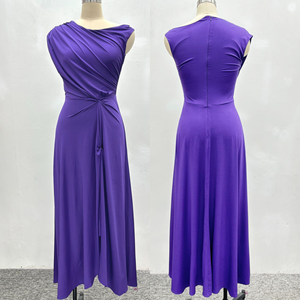 SH1923 Abito Estivo da Donna Senza Spalline, Sexy e Senza Maniche, Nuovo Modello alla Moda - Product Image 4