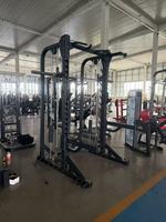 Station multifonctionnelle BW pour salle de sport commerciale, équipement de fitness, demi-rack de musculation, machine de musculation, rack de squat Smith