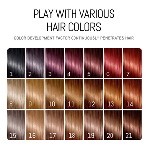 HAOXIN Crema Colorante Permanente Professionale 100ml <span class=keywords><strong>Senza</strong></span> <span class=keywords><strong>Ammoniaca</strong></span> a Base Botanica per Tutti i Tipi di <span class=keywords><strong>Capelli</strong></span> e Tonalità Vibranti - Product Image 4