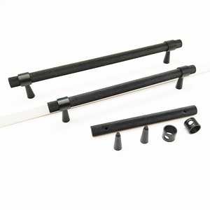 Pegangan pintu lemari kabinet bunga Gulung, pegangan pintu modern sederhana emas lubang tunggal pegangan furnitur - Product Image 6