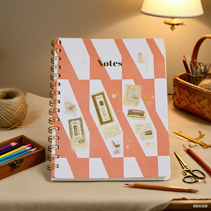 Nhà Máy Bán Hàng Trực Tiếp Văn Phòng Cao Đẳng Nguồn Cung Cấp Màu Sắc Tùy Chỉnh Bên Trong Trang Bán Buôn Thiết Kế Logo Tùy Chỉnh Xoắn Ốc Máy Tính Xách Tay In Ấn - Product Image 6