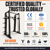 ZOFAN Machine Smith Verticale Robuste avec Contrepoids, Rack de Squat, Équipement de Musculation pour Salle de Sport Commerciale, Faible MOQ, OEM, ODM