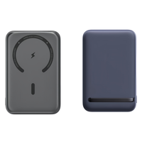 Meilleures Ventes 2026 – Batterie Externe Magnétique Sans Fil Ultra-Mince et Portable 10000 mAh avec Support Téléphone Intégré