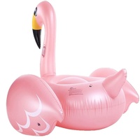 Nouveau modèle de lit gonflable Flamingo pour piscine, flottant pour fête aquatique, Flamingo gonflable à chevaucher pour l'eau, couleur Or Rose