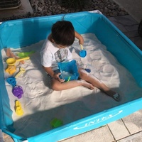 Piscine hors-sol carrée Intex 57173 pour enfants et animaux de compagnie