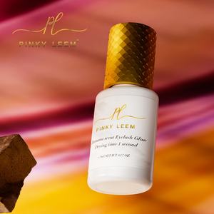 Pinky leem Custom Private Label Banana Scent Professional Manufacturer Adhesivo Pestanas Odm Oem Eyelash <b>Glue</b> Adhesive Sensitive - Product Image 2