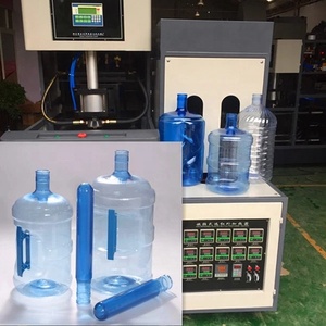 सस्ते अर्ध स्वचालित 5 गैलन पालतू प्लास्टिक की बोतल उड़ाने मशीन कीमत - Product Image 4