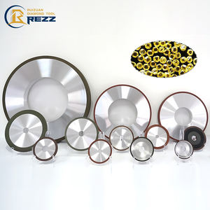 1A1 1A8 3A1 4A2 6A2 11A2 11V9 14F1 Rueda de copa de forma plana personalizada Unión de resina Diamante CBN Muela abrasiva para afilar - Product Image 1