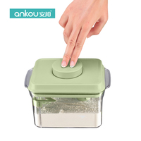 ANKOU Boîte de conservation hermétique pour lait en poudre, distributeur extérieur verrouillable, bidon de lait en poudre portable avec joint d'étanchéité