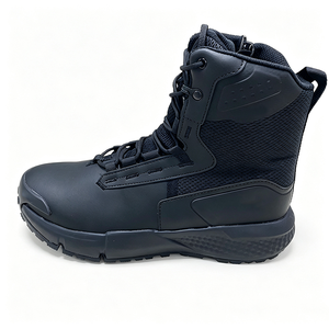 TSB83 Men Black High Top PU Leather Waterproof Tactical <b>Boots</b> All Seasons Outdoor <b>Hiking</b> & Walking Wholesale - Product Image 4