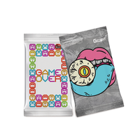 Sacs d'emballage personnalisables en aluminium laminé PE pour cartes de jeu, durables, impression en héliogravure, thermoscellables, résistants à l'humidité et imperméables