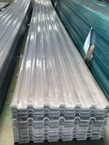 99% lucernario FRP Anti-invecchiamento ad alta trasmissione della luce pannelli tegole in fibra di vetro per il tempo capannoni solari capannoni parcheggi ecc. - Product Image 3